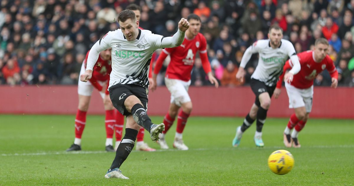 Derby County vs Barnsley (19:30 – 08/01) | Xem lại trận đấu