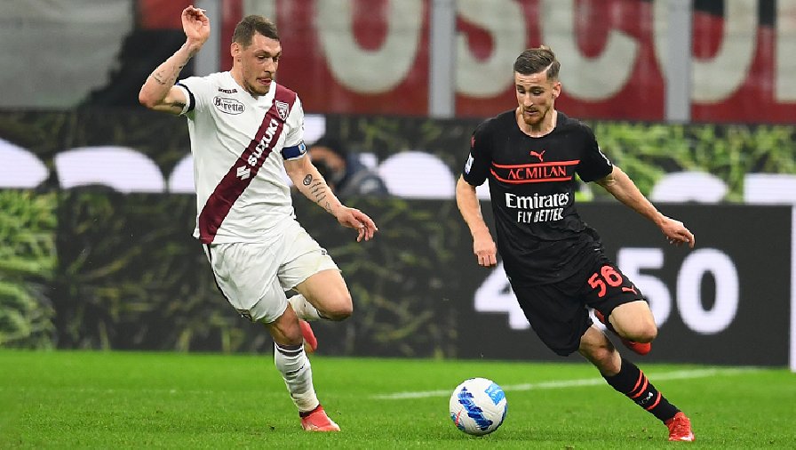 AC Milan vs Torino (03:00 – 12/01) | Xem lại trận đấu