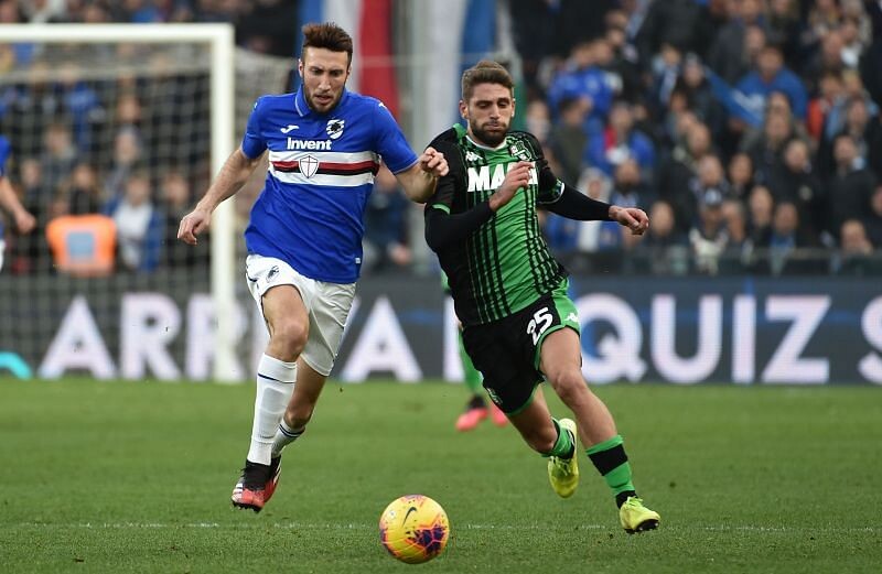 Sassuolo vs Sampdoria (18:30 – 04/01) | Xem lại trận đấu