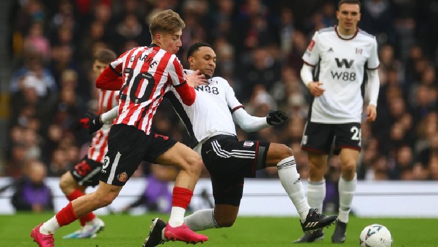 Sunderland vs Fulham (02:45 – 09/02) | Xem lại trận đấu